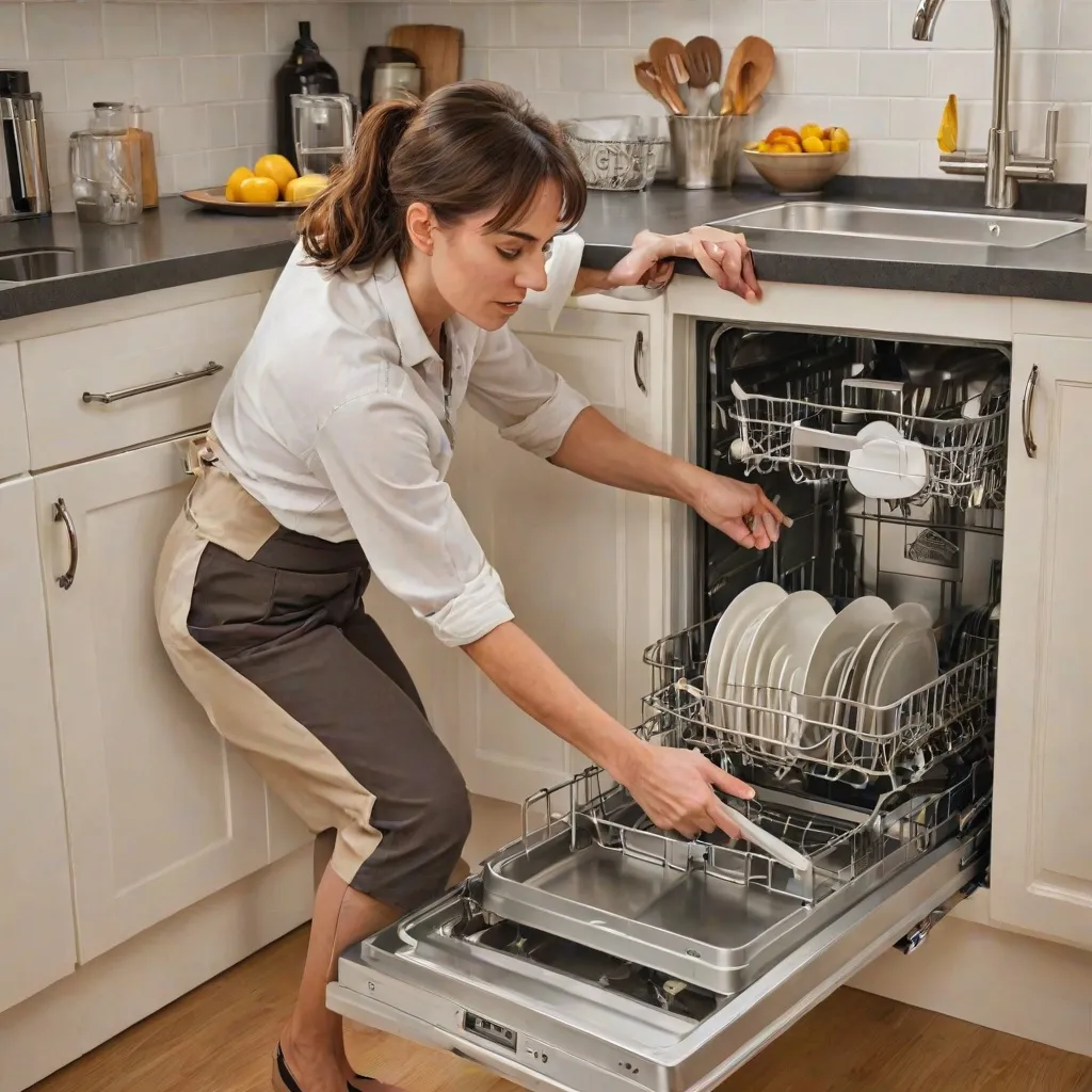 Jak bezpiecznie wyciągnąć zmywarkę z zabudowy krok po kroku?